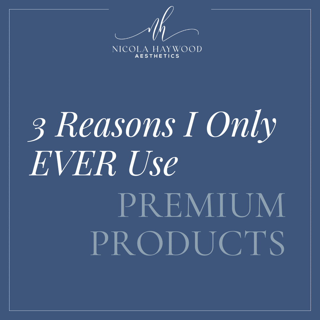 3 Reasons I Only Ever Use Premium Products