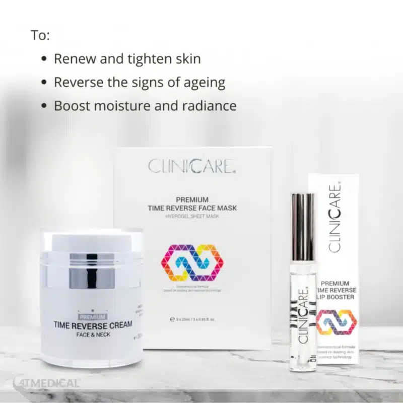 CLINICCARE Premium Time Reverse Skincare Collection for Mature & Ageing Skin