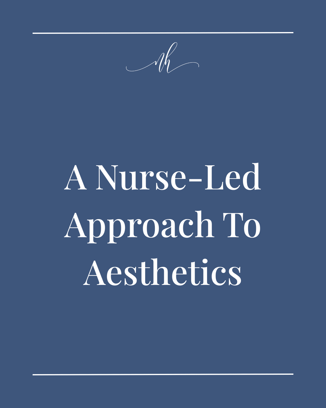 Graphic about regular aesthetic treatments and natural-looking results over time